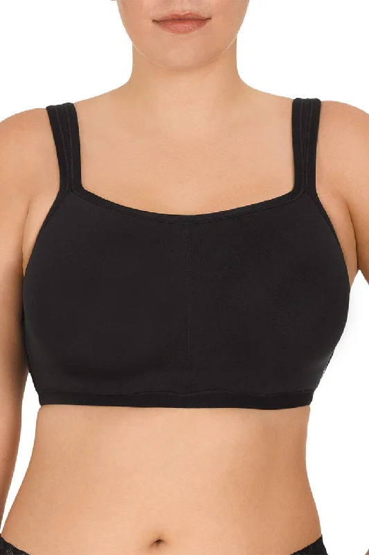 Natori Yogi contour convertible sports bra black