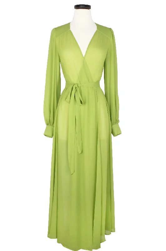 Starlet Robe - Chartreuse Green - Glam Glam Boudoir