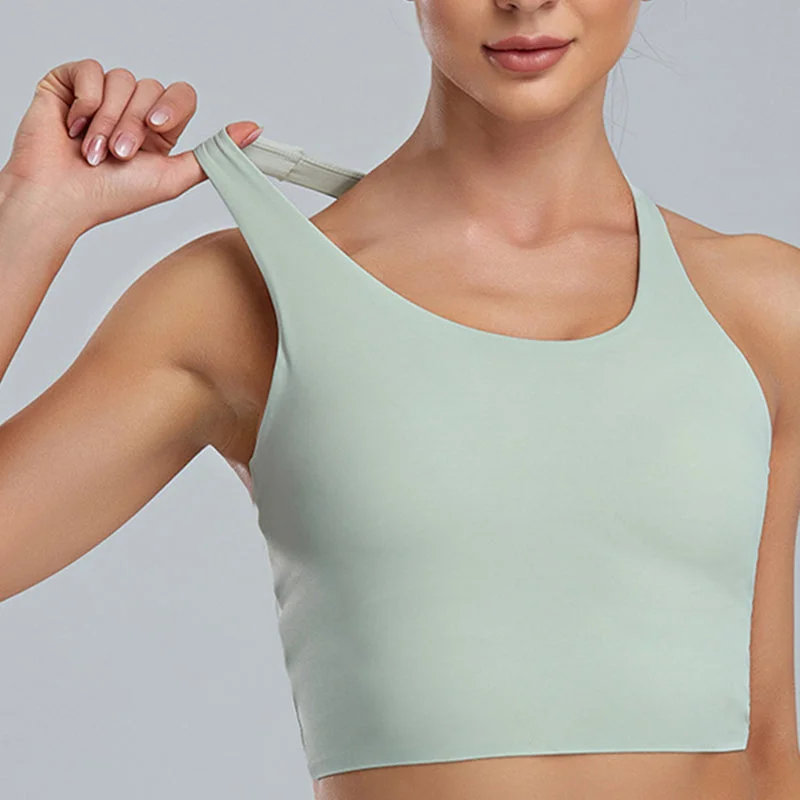 Filhot™ Seamless Racerback Sports Bra Up To 5XL