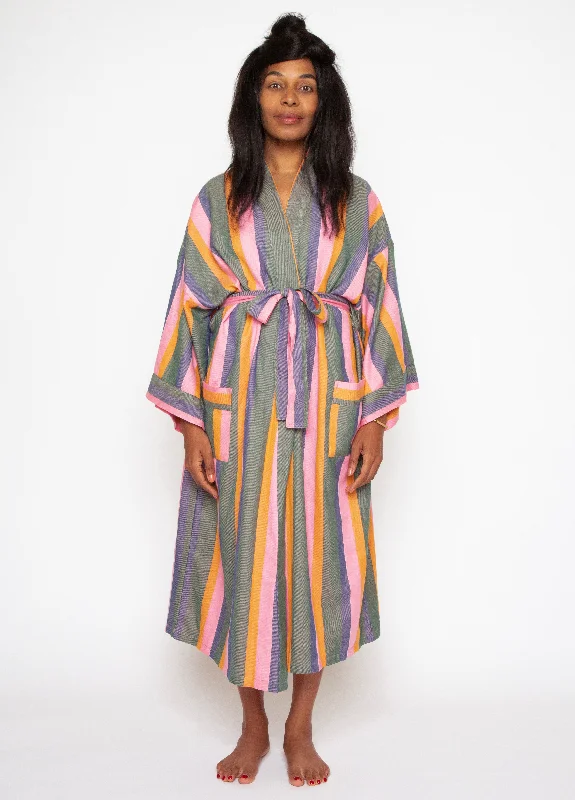 STRIPE ROBE IN PALMA